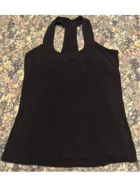Lululemon Scoop Neck Tank Top black size 10